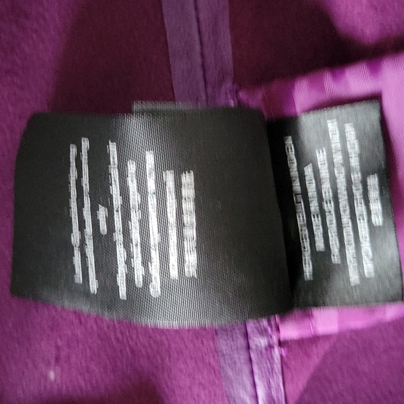 Riani lambskin purple leather jacket - Picture 5 of 8